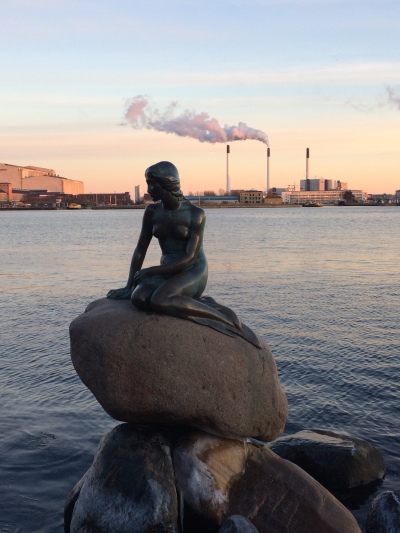 You just can't go to Copenhagen without taking a picture of the Little Mermaid statue - even though it was ranked the 2nd most disappointing tourist attraction in Europe. Maybe it has something to do with the smokestacks floating out over poor Ariel's head.
